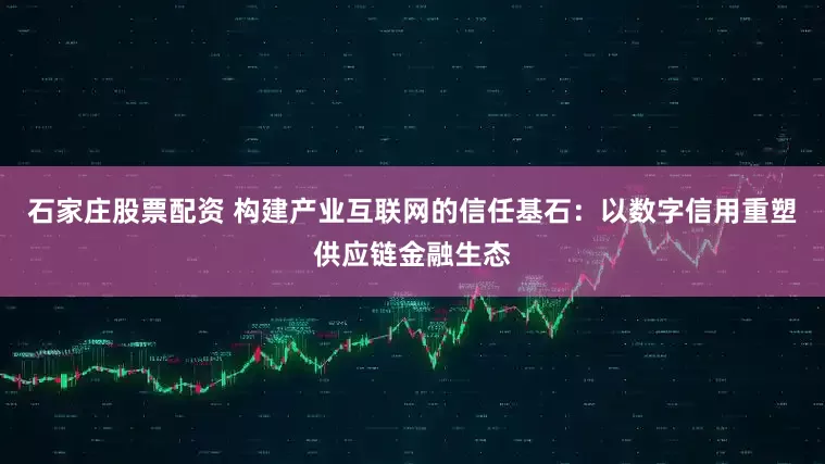 石家庄股票配资 构建产业互联网的信任基石：以数字信用重塑供应链金融生态